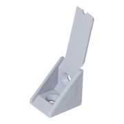 Уголок пластиковый металлик