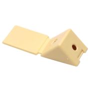 Уголок пластиковый обливной дуб