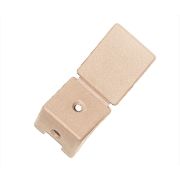 Уголок пластиковый мокко