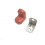 Уголок крепежный маленький  вишня (10)