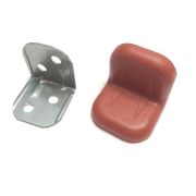 Уголок крепежный большой вишня (10)