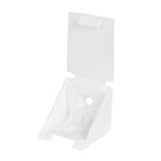 Уголок пластиковый белый