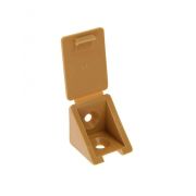 Уголок пластиковый бежевый