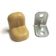 Уголок крепежный маленький  вишнёвый (5)