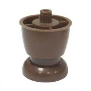 Опора рег 50мм, коричневая