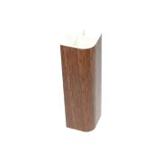 Угловое соединение 90гр Орех тёмный