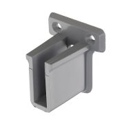 Карман для сетчатой полки серый