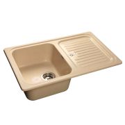 GRANFEST Мойка мрамор STANDART GF-S780L (GF-78), прямоугольная, 780*500мм, (Песочная)