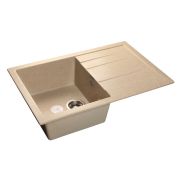 GRANDFEST Мойка мрамор QUADRO GF- Q780L, прямоугольная 780*500мм (Песочный))