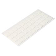 Подпятник войлочный 2*2см (8шт) самоклеящийся, белый