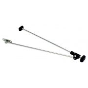 Кронштейн мебельный секретерный 290мм