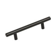 Ручка-рейлинг д=12мм, 096 чёрный матовый