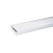 Профиль Баусет МС поперечный, белый РАЛ9016 (6,0м)