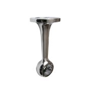 Штангодержатель н/ножке, сквозной Z-012, хром