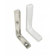 Полкодержатель 237х143х35 белый