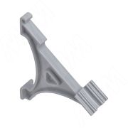 Кронштейн  для сетчатой полки серый