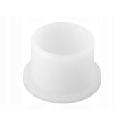 Шайба-втулка круглая 4х7мм, белая