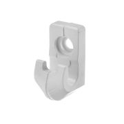 Клипса для сетчатой полки белый