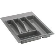 Лоток для столовых приборов, Д490 Ш340, серый