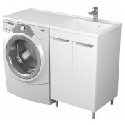 55522 Тумба под стиральную машину с 2-мя дверками