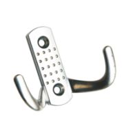 Крючок 2-рожковый К204СР  хром