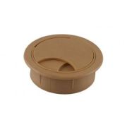 Розетка для комп стола, коричневая