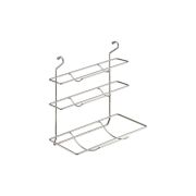 Полка для рулонов и бумажного полотенца, хром