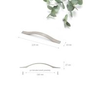 FH.0041.160.ST Ручка, серия 0041, мц 160мм, сталь