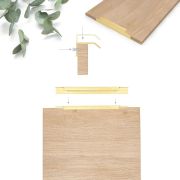 FH.T900.150.BSG Ручка, серия Т900, 150мм, мат золото