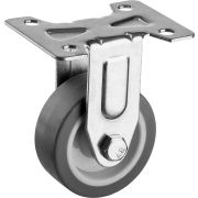 Опора Д=50мм резина НЕ поворотная FMT50