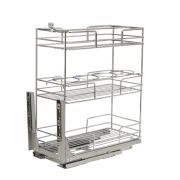 Бутылочница 300мм 3-уров К4PTJ023D ALBA 230-451-505мм с доводчиком