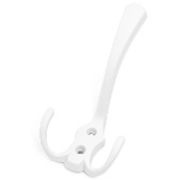 HK.003.WT Крючок, серия 003, трёхрожковый, белый