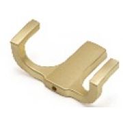 HK.012.BSG Крючок, серия 012, двухрожковый, мат золото