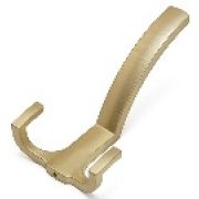 HK.013.BSG Крючок, серия 013, трёхрожковый, мат золото