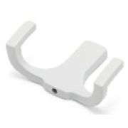 HK.012.WT Крючок,  серия 012 двухрожковый, белый