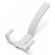 HK.013.WT Крючок, серия 013, трёхрожковый, белый