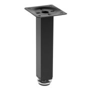 Опора квадратная d=25*25mm,Н=150 черная