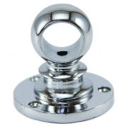 Держатель для трубы дистанционный (короткий) проходной для 16мм трубы