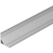 15 0210 Профиль алюминиевый для лент накладной угловой 16*16, 3м, AQ
