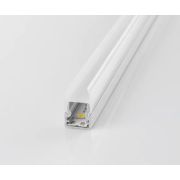 Алюминиевый профиль для стеклянных полок 2000/11,2/11,*8,5мм Анодированный Алюминий