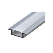 Встраиваемый алюминиевый профиль сэкраном в индивидуальной упаковке 2000/21/7мм