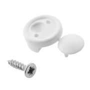 Зеркалодержатель пластмассовый 4мм белый