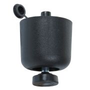 Опора  рег. ОШ-50х44чёрная