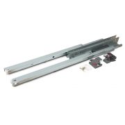 Направл шариковые скрытого типа 500мм Clip-on полного выдв с доводчиком