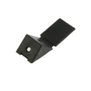 Уголок пластиковый чёрный