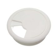 Розетка для комп. стола белая